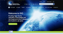 Desktop Screenshot of international-scientific.com